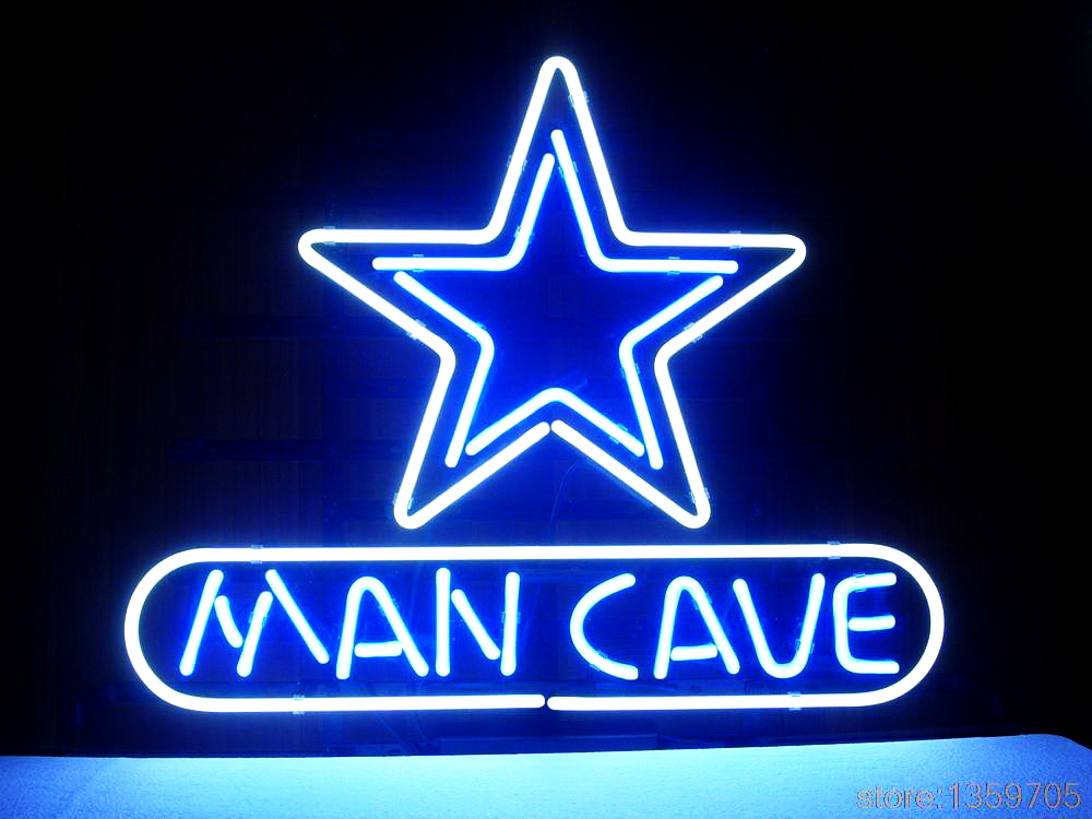 Mancave Dallas Neon Sign
